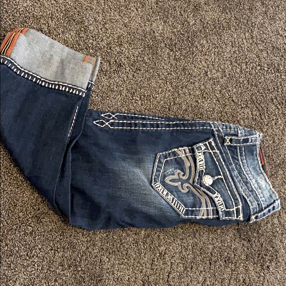 Rock revival jeans crop 25